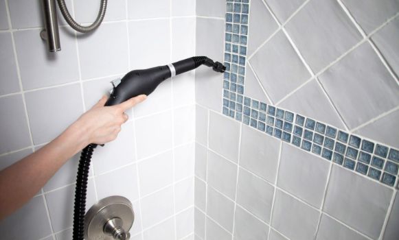 Long Hose Steam Cleaner For Tiles And Grout