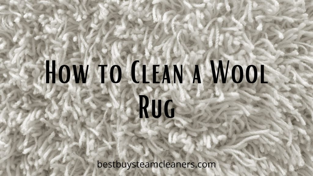 How to clean a wool rug