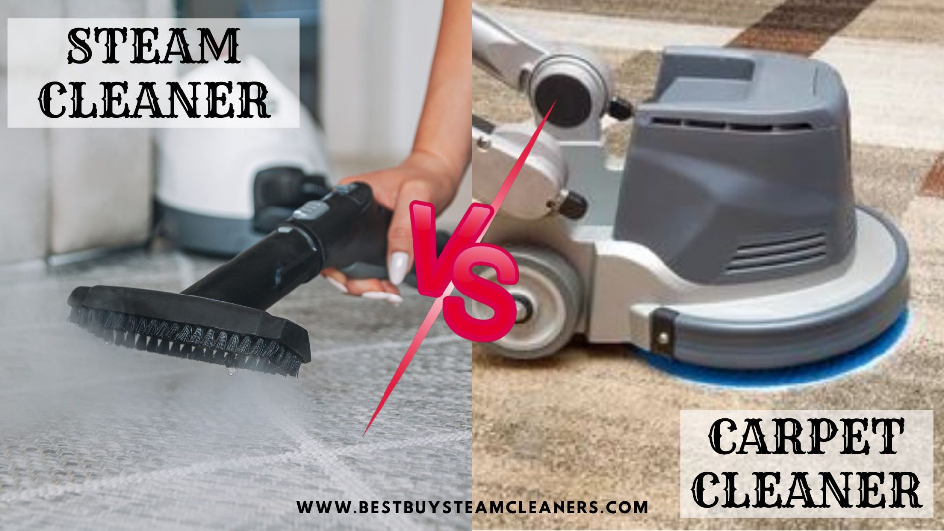 Steam Cleaner Vs Carpet Cleaner 